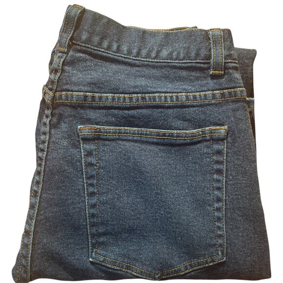 Caslon Mid-Rise Straight Leg Jeans Women’s Size 12 Dark Wash Comfort Office Work - Picture 12 of 12